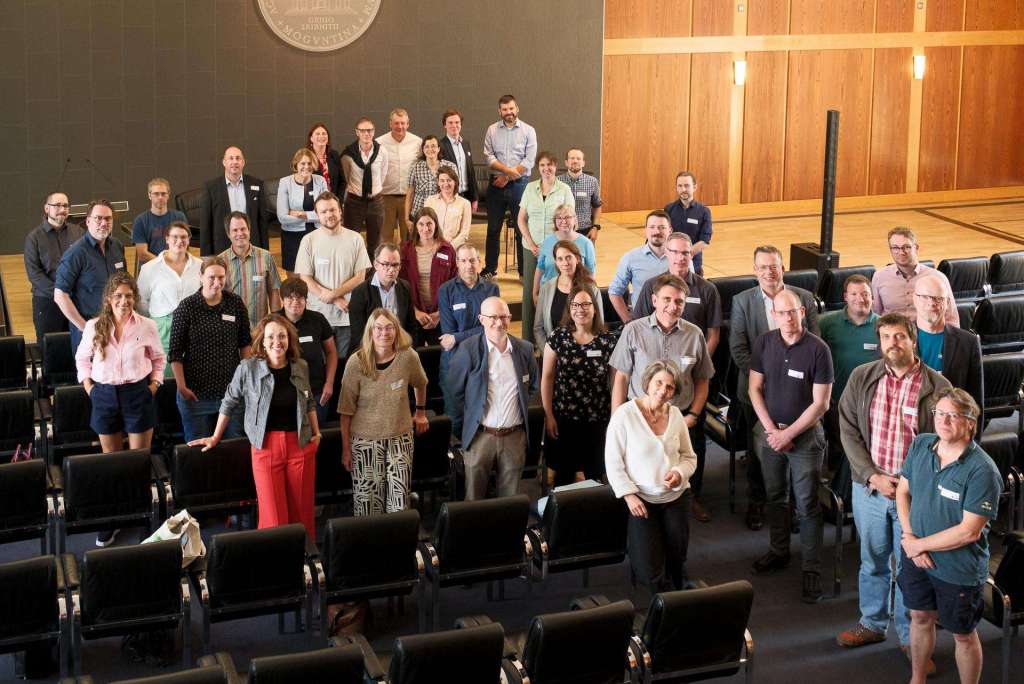 Group photo of the participants at the RDM Theme Days Rhineland-Palatinate 2025.